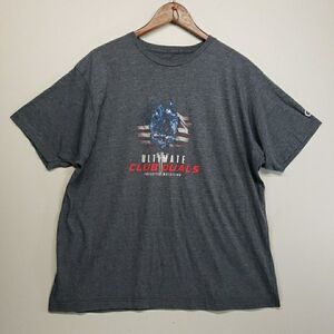 Rudis USA Wrestling Ultimate Club Duals Shirt XL Charcoal Heather Way of Life